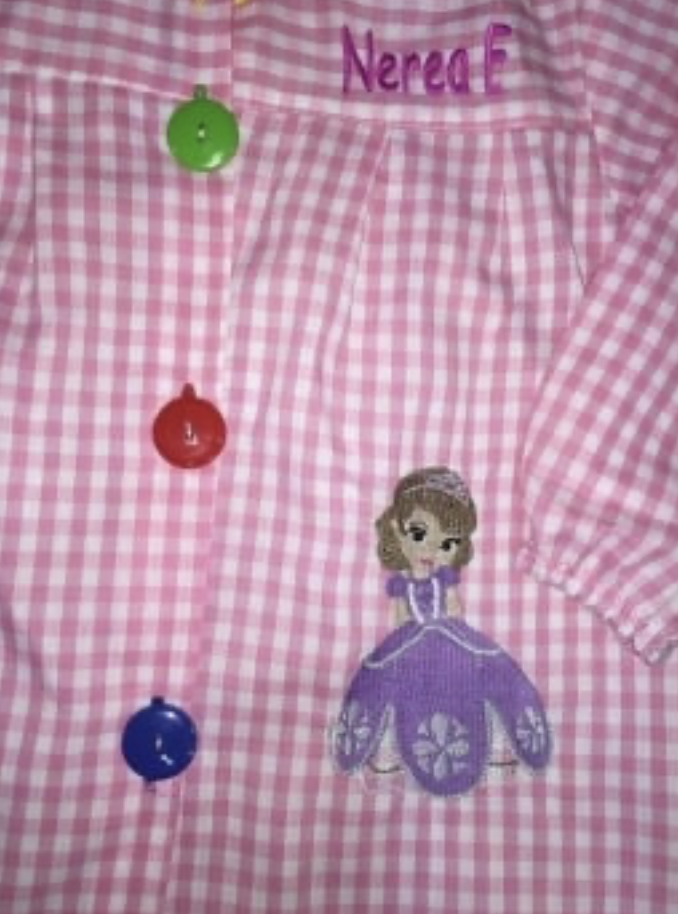 Mandilón Princesa Sofía