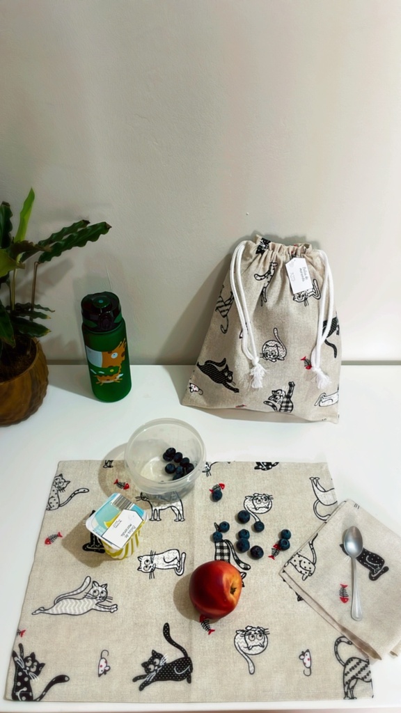 Bolsa merienda Gatitos