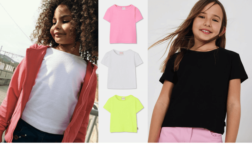 camiseta canalé 493039