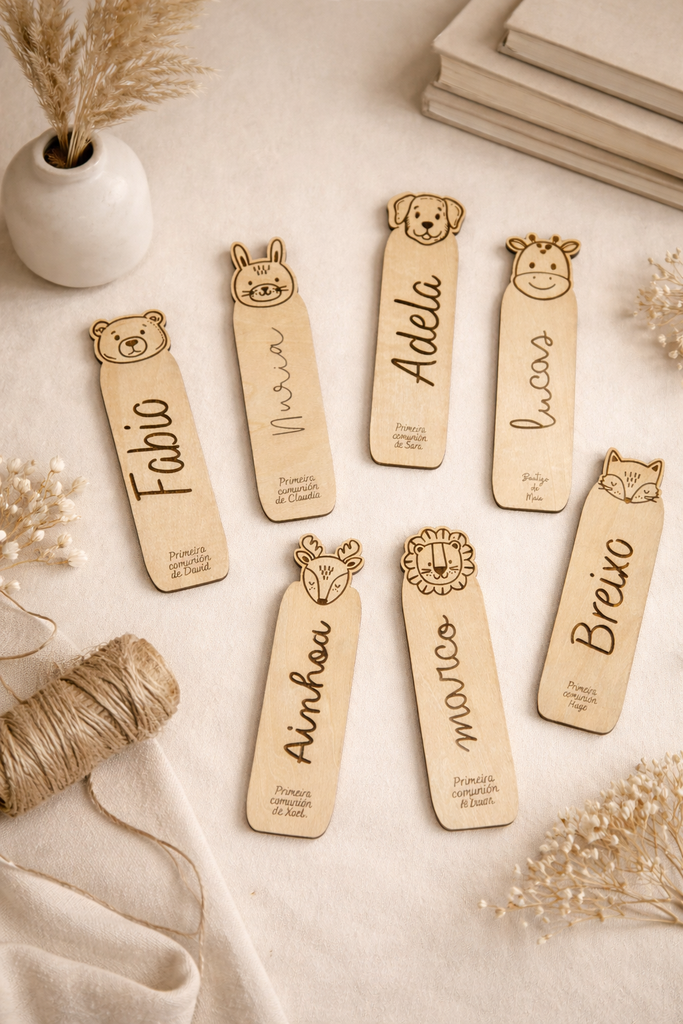 Marcapáginas animales