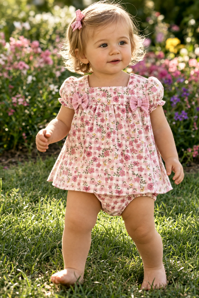 Vestido y braguita 0076 "Palma"