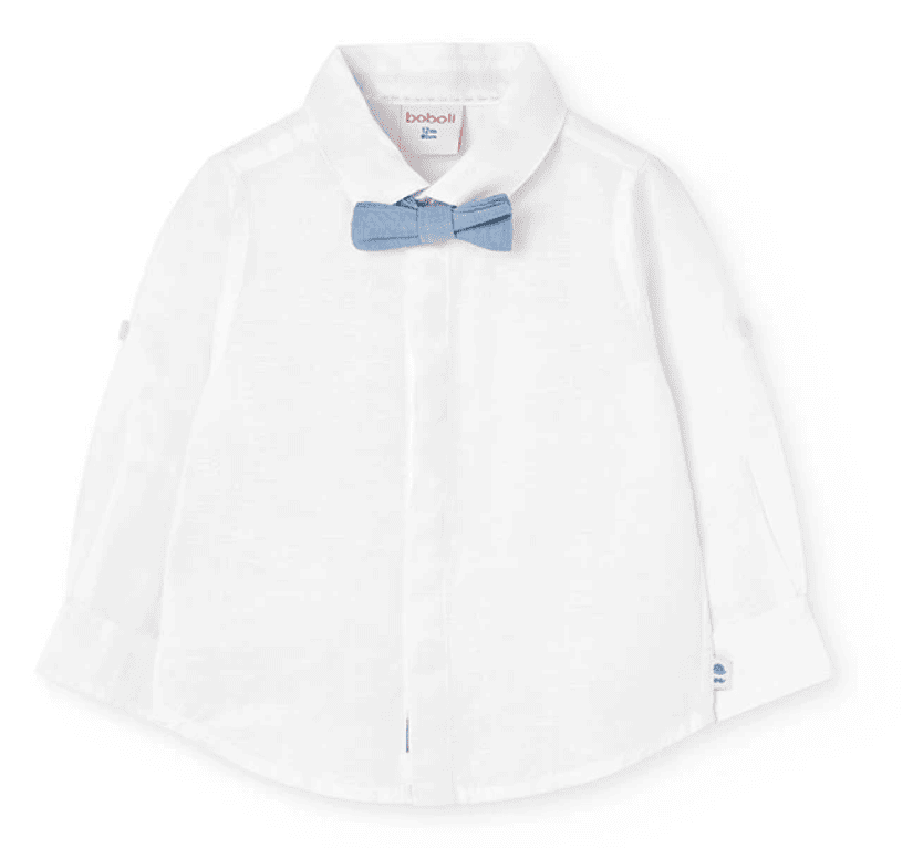 camisa con pajarita