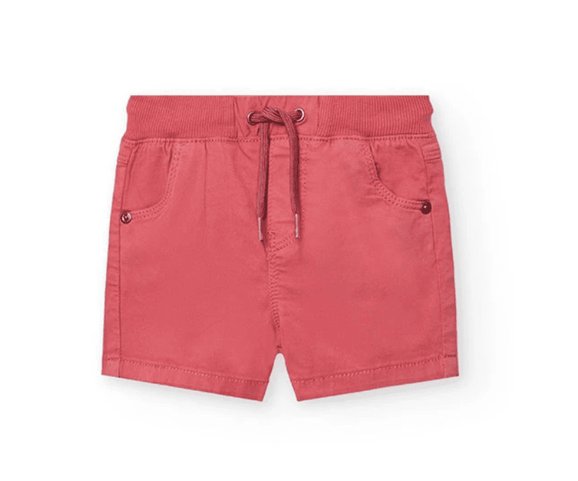 bermuda loneta granate