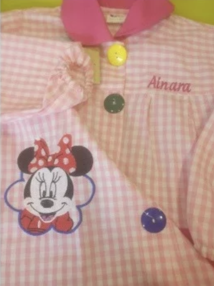 Mandilón Minnie Flor